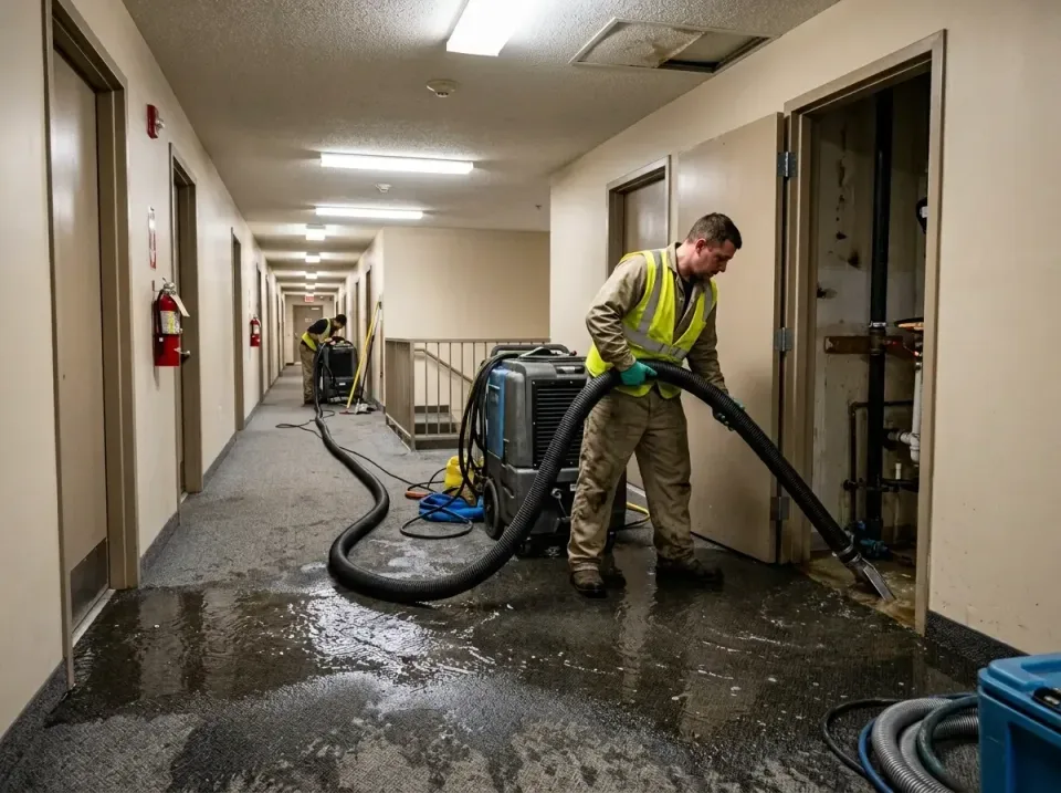 multi-unit-apartment-hallway-f-005 — frequently asked questions, Emergency Burst Pipe Water Extraction & Removal in Taunton,…